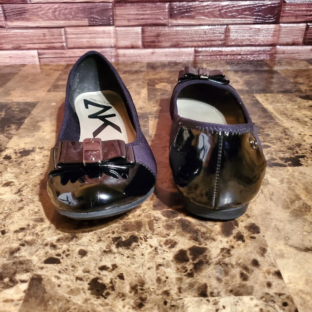 Anne Klein AKARICIA  Women's Shoes Size 8M US Black Ballet Flat - Picture 8 of 10